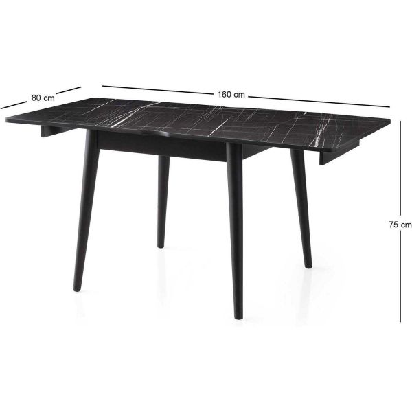 Table de repas extensible Totem - 209