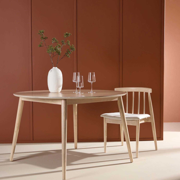 Table de repas ronde ø120 cm Flora - VENTURE HOME