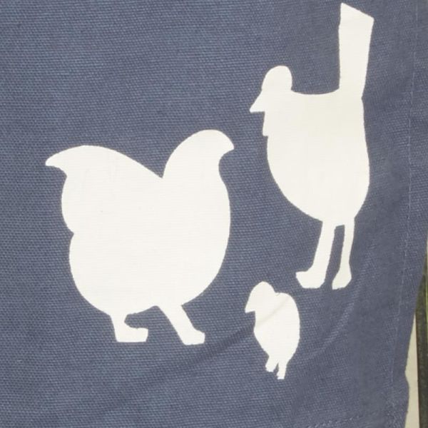 Tablier en coton Famille poule - 5