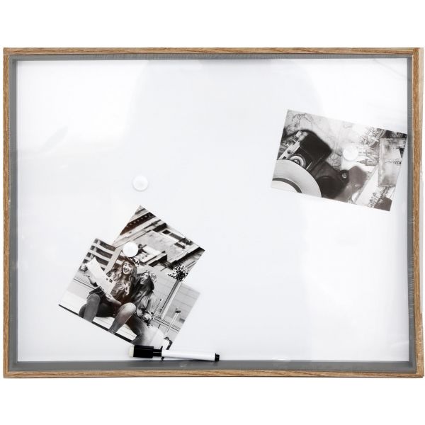 BEELOOM - Cahier LAPTOP en bois avec tableau blanc magnétique et