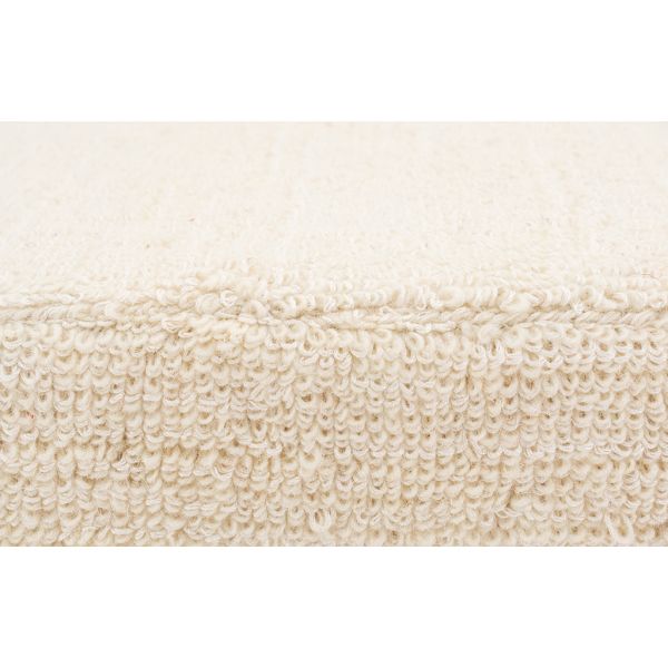 Banc blanc tissu bouclettes - 109