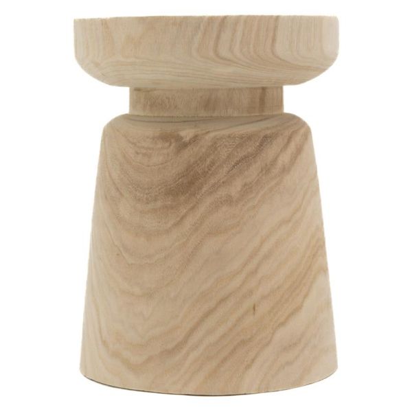 Tabouret en bois paulownia - 59,90