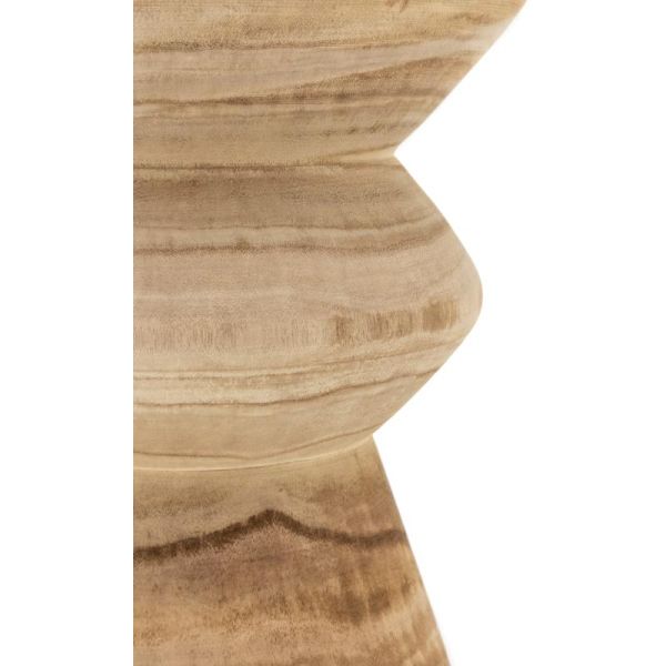 Tabouret en bois paulownia - AUB-6411