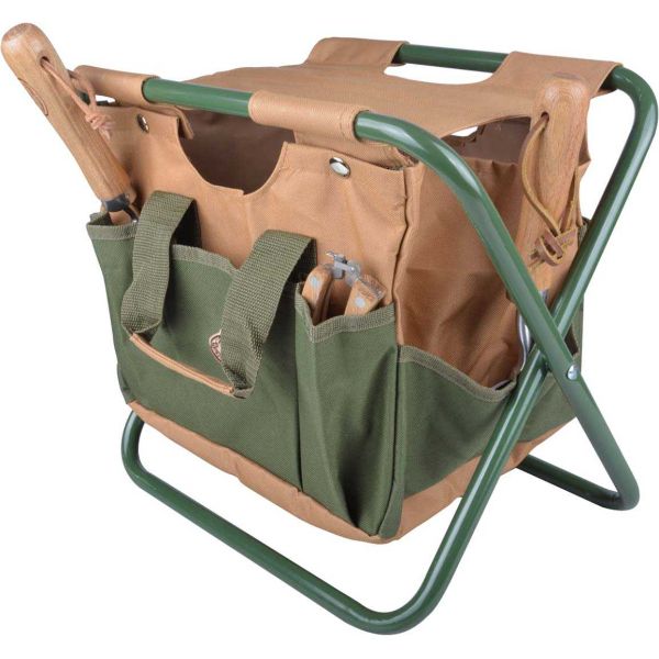 Tabouret sac range outils de jardinage - ESS-1806