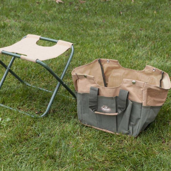 Tabouret sac range outils de jardinage - 7