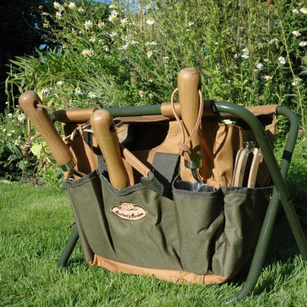 Tabouret sac range outils de jardinage - 8