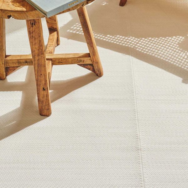 Tapis extérieur en polypropylène Spargi 1747 blanc - 34,90