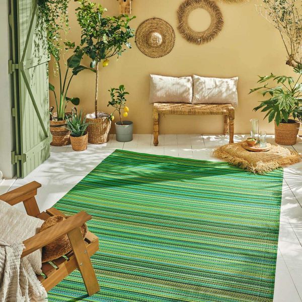 Tapis extérieur en polypropylène Spargi 1746 vert - NAZ-0910