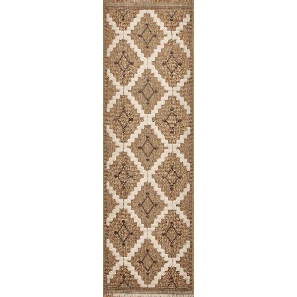 Tapis intérieur extérieur aspect jute marron Tijuana 9041 - 39,90