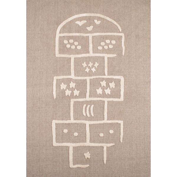 Tapis intérieur en polyester Bambi marelle