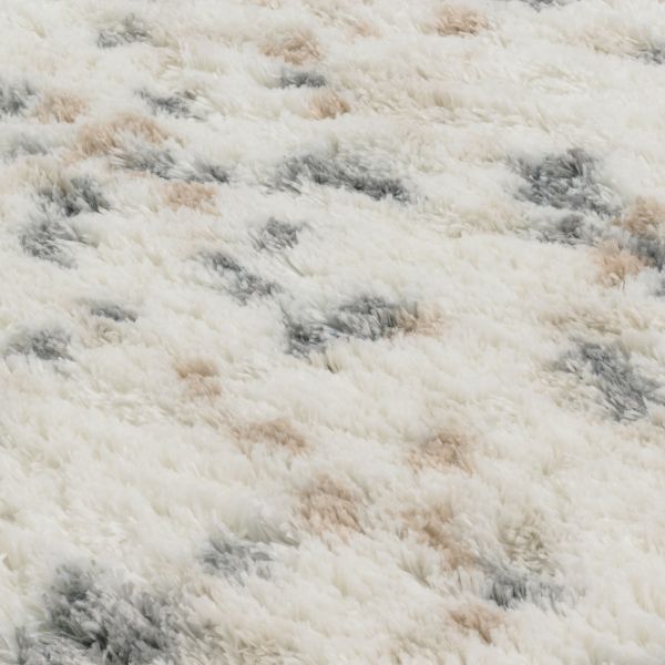 Tapis intérieur en polyester poils longs Alena confettis - NAZAR RUGS