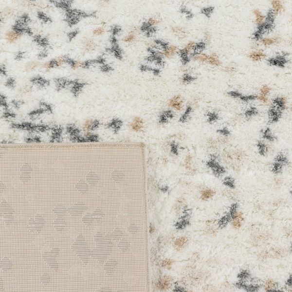 Tapis intérieur en polyester poils longs Léna confettis - NAZ-0647