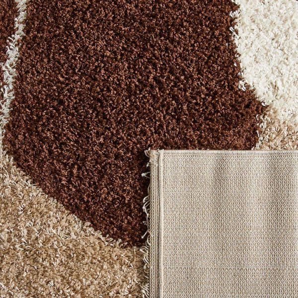 Tapis intérieur en polypropylène Palerme 1062 marron - NAZ-0625