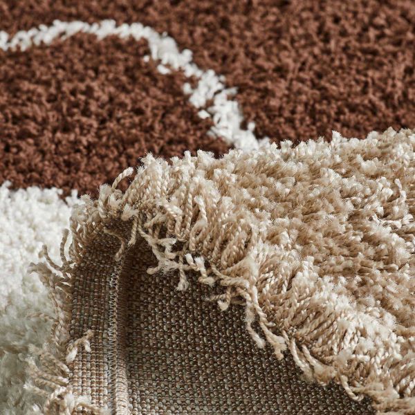 Tapis intérieur en polypropylène Palerme 1062 marron - 42,90