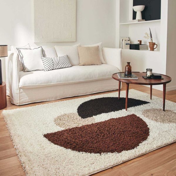 Tapis intérieur en polypropylène Palerme 1064 marron - NAZAR RUGS