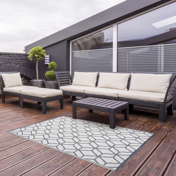 Tapis de jardin en polypropylène à motifs - ESSCHERT DESIGN