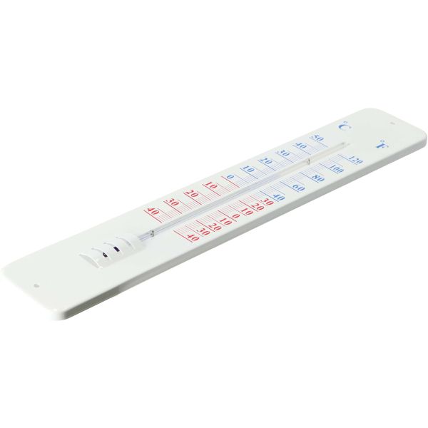 Thermomètre extérieur sur plaque métal 45cm - ESS-0242