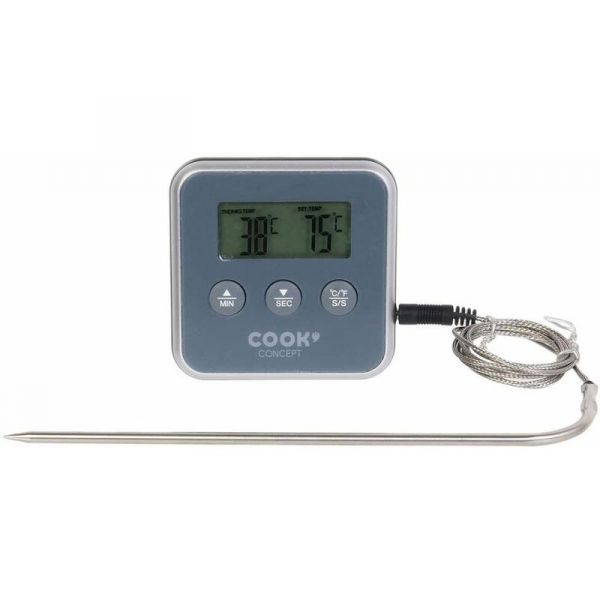 Thermomètre de cuisson magnétique connecté avec 2 sondes, Thermomètres et  minuteurs
