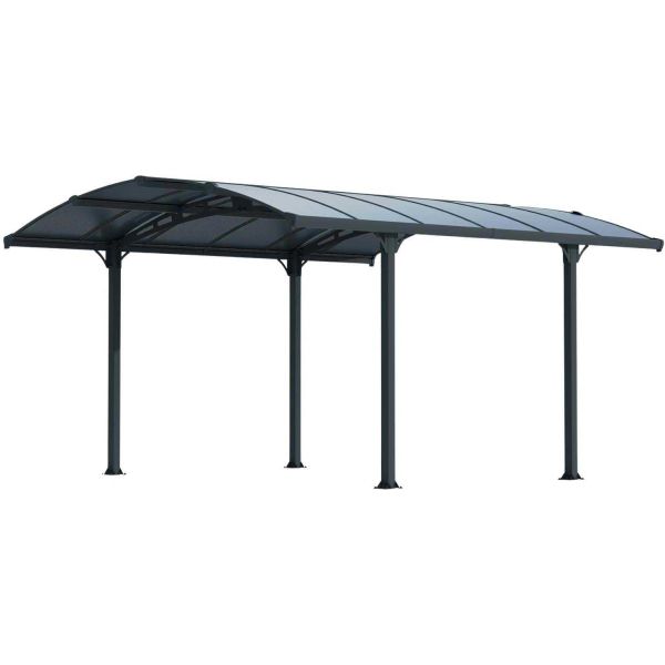 Tonnelle de jardin en aluminium et polycarbonate Tucson