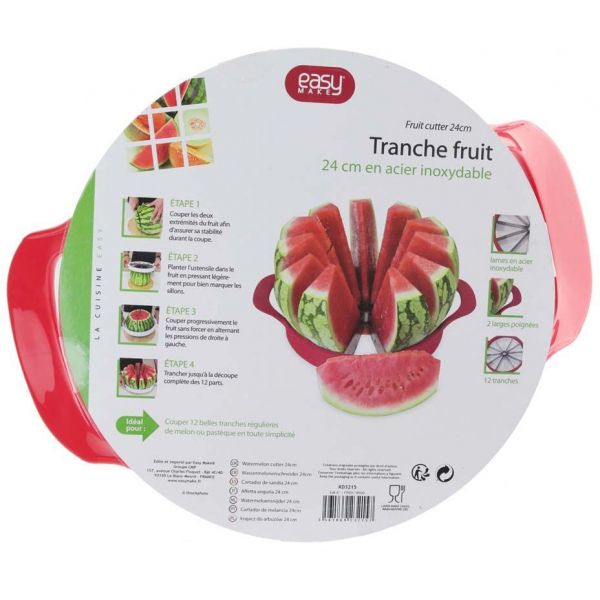 Coupe Fruits et Légumes en Tranches 6,4 mm - Pujadas Pas Cher