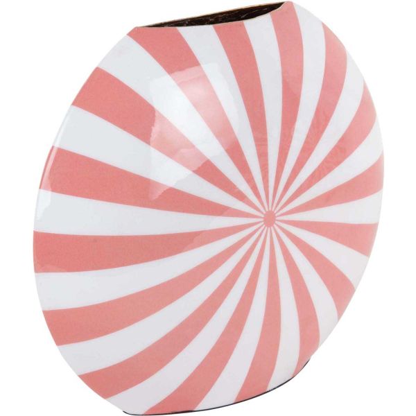 Vase en métal Candy Swirl