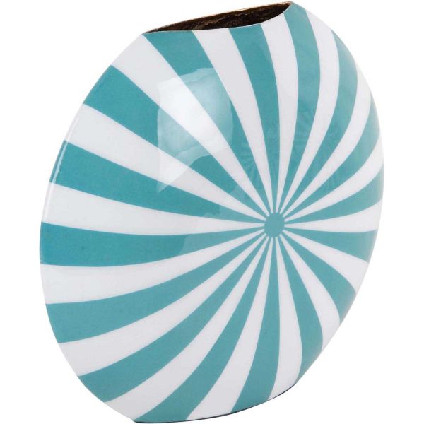 Vase en métal Candy Swirl