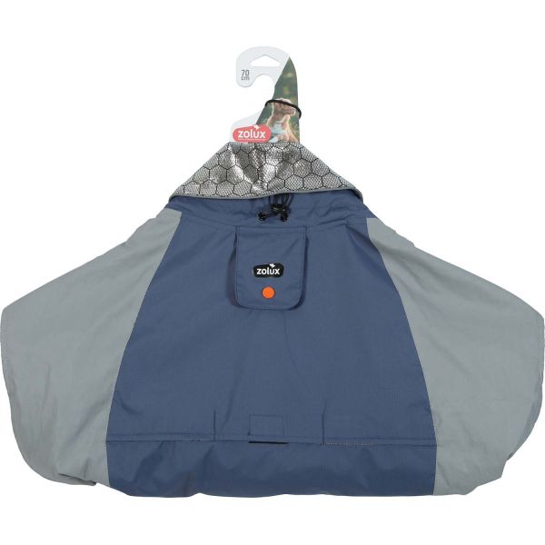 Veste technique en tissu thermo-réflecteur bleu Bivouak - 29,90