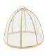 Cloche en bambou et filet blanc