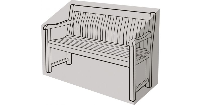 Housse de protection pour banc de jardin 2 place, housse imperméable pour  canapé extérieur en résine tressée, bâche pour banc - Cdiscount Jardin