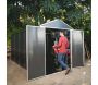 Abri de jardin en polycarbonate et aluminium Rubicon - 7