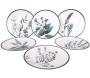 Assiette en céramique Green garden (Lot de 6)