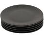 Assiette en céramique noire Matt (Lot de 6) - 39,90