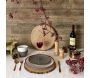 Assiette avec liseret My little market - THE HOME DECO FACTORY