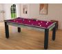 Billard convertible table 8 personnes Arizona + plateau dinatoire + pack d'accessoires - 8