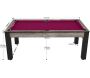 Billard convertible table 8 personnes Arizona + plateau dinatoire + pack d'accessoires - JGF-0519