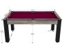 Billard convertible table 6 personnes Texas + plateaux dinatoires + pack accessoires Confort - JGF-0419