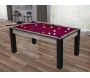 Billard convertible table 6 personnes Texas + plateaux dinatoires + pack accessoires Confort - 