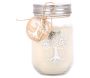 Bougie Mason Jar Tree of Life 12 cm