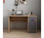 Bureau avec tiroir et placard Elina - HANAH HOME