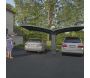 Carport en aluminium et polycarbonate Arizona Breeze - 5599