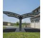 Carport en aluminium et polycarbonate Arizona Wave - 6