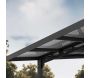 Carport en aluminium et polycarbonate Sydney wave - 3499