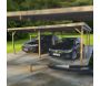 Carport en bois 2 emplacements 6x5 m Basic - GARDENAS