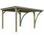 Carport en bois et panneaux ondulés 3x5 m Lido - 6