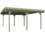 Carport double en bois Basic - 6