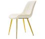 Chaise en métal et tissu Paris (Lot de 2) - 6