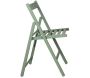 Chaise pliante en bois Vert