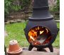 Chauffe-terrasse  en fonte 150 cm - FANCY FLAMES