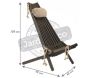 Chilienne en bois EcoChair - ECO-0139