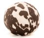 Coussin/pouf boule effet peau de vache - 19,90